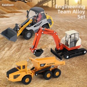 Kaidiwei | Alloy Construction Vehicle Set for Children 3-6 Years