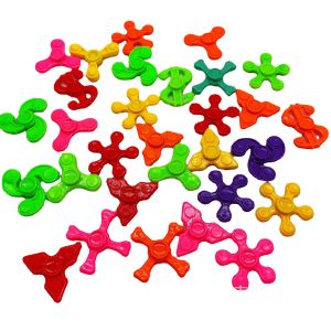 10Pcs Mini FigetS Hand Spinner For Children Anti Stress Focus Gyro Finger Gyroscope Funny Leaf Toys Kids Gift Fingertips Toy