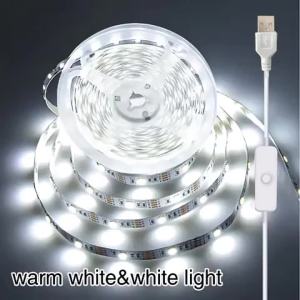 Dải Đèn LED Linh Hoạt 10m/5m/3m/2m/1m Cấp Nguồn USB Chống Nước Tiết Kiệm Năng Lượng Tích Hợp Công Tắc Nút Bấm Dùng Cho Không Gian Trong Nhà Trang Trí Nhà Cửa Tự Làm Đèn.