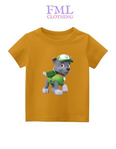 Kaos Anak Laki-Laki Tema Kartun PAW PATROL Rocky - Desain Lucu & Bahan Katun PE Halus (2-10Tahun)