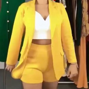 A&B | Import | Set 3in1 7731-85 scuba premium realpic fit to M | set setelan blazer+inner+celana