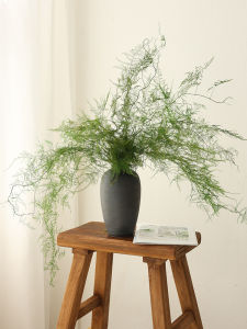 Eternal Flower Bouquet Dried Bamboo Plant Decorative Arrangement for Store Hotel Homestay Living Room Decoration Premium Feeling Real Flower