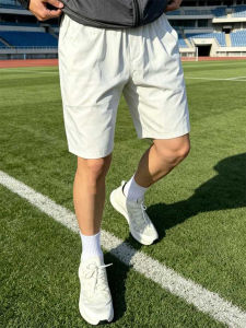 ZHUOCAN | White Quick-Dry Summer Shorts For Training And Beach 1 Piece