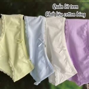 Quần lót nữ chất cotton co giãn 4 chiều an toàn thông thoáng đảm bảo sự thoải mái (CoandCom NO158-3)