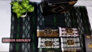 Sarung Dewasa Black Series: Sarung Tenun Murah & Berkualitas Tinggi