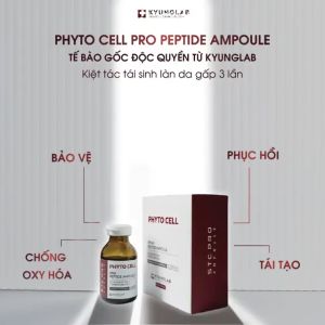 HOÀN TIỀN 15% - Tế bào gốc Phyto Cell Ampoule Kyung Lab 20ml serum phục hồi sau tái tạo peel da sáng da cân bằng dầu thừa cải thiện nếp nhăn phục hồi trẻ hóa da Mieshop1803