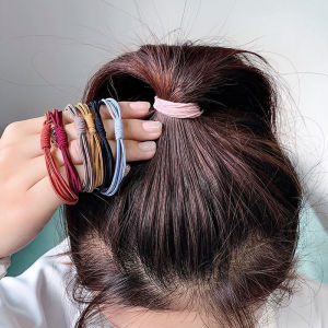 เชือกผูกผมสาวน้อย 4-in-1 ยางรัดผม เวอร์ชั่นเกาหลี ผ้าโพกศีรษะ