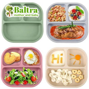 Baltra Food Grade Silicone Dining Plate: Safe & Durable Tableware for Toddlers