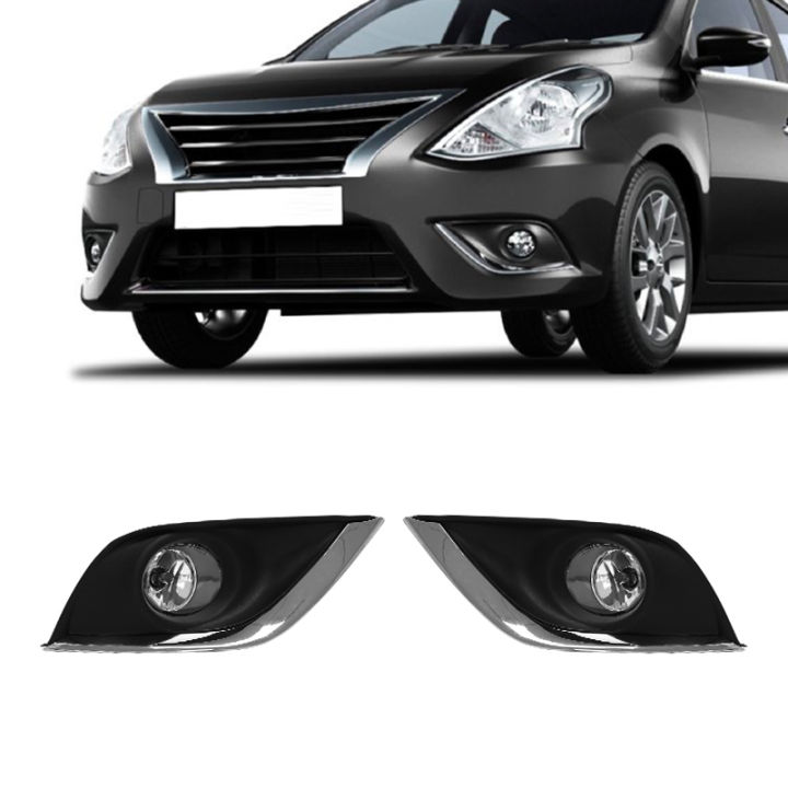 For Nissan Sunny Led Fog Light VERSA Sedan ALMERA N17 2014 2015 2016