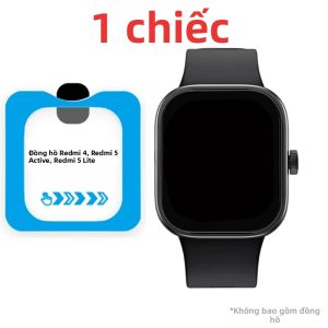 1-5 Chiếc Kính Cường Lực Bảo Vệ Màn Hình Cho Xiaomi Redmi Watch 5 Active/Lite Dễ Dàng Lắp Đặt Kính Bảo Vệ Cho Redmi Watch 4