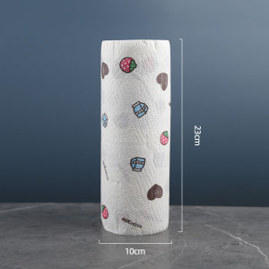 Thickened Lazy Persons Cloth Double-sided Wet Dry Use Kitchen Oil Absorbing Dish Towel Disposable Home Use Paper Towel Holder