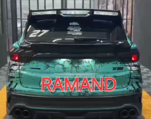 PROTON X50 REAR BUMPER TAIL LAMP GARNISH BRAKE RUNNING SIGNAL WELCOME FUNCTION SMOKE COLOUR