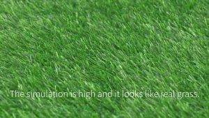 Karpet Rumput Sintetis DIY 30MM 2M×1M Karpet Rumput Dalam atau Luar Ruangan untuk Hewan Peliharaan di Halaman Belakang Taman
