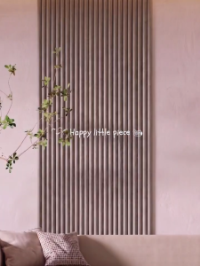 Fluted Wall Panel Convex Half Rounded Fluted Wall Panel Feature Wall