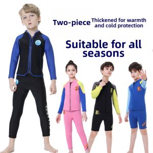 VVIR EER | Insulated Thickening Thermal Swimwear Set for Children