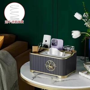 Hộp Đựng Khăn Giấy Sang Trọng Nhẹ Sáng Tạo Dùng Trong Gia Đình Phòng Khách Bàn Trà Khăn Mặt Cao Cấp Hộp Đựng Khăn Giấy