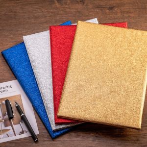 Blank A4 File Folder Speech Hosting Conference Document Holder Wedding Vow Book Multi-Functional Business Ceremony Folder