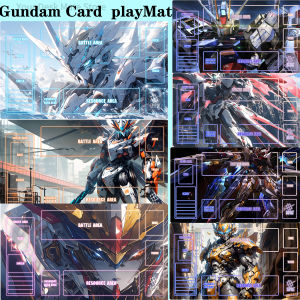 Bandai | Hot DIY Gundam Card Game Mat Non-Slip Single Player Playmat for TCG Anime Collectible Gift for Children Card Gamers