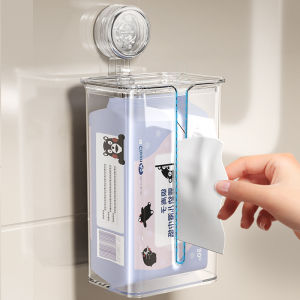 Wall-Mounted Suction Paper Tissue Holder