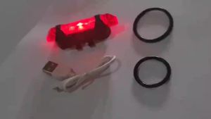 LED Lampu Sepeda Belakang USB Charge LED USB251 Viral Untuk Peringatan Pencahayaan Cahaya