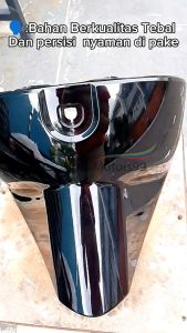 Cover Dasbor Rak Kantong Laci Scoopy Karbu Lama 2007-2013 Hitam Glossy