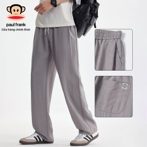 Paul Frank | Quần Nam Phong Cách Cổ Điển Tencel Linen Thoáng Mát Mùa Hè