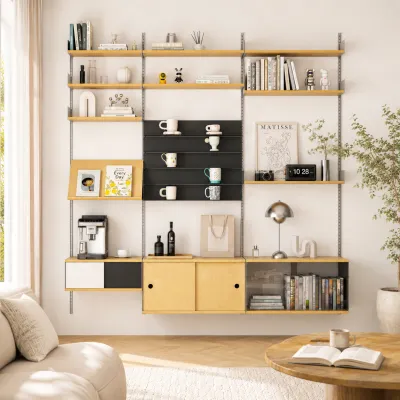 ALEDAN | Wall Mounted Display Shelf Multifunctional Storage Decorative