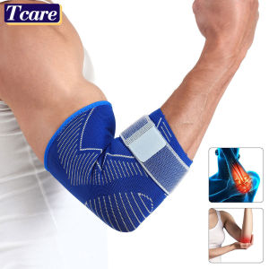 1 PCS Sports Elbow Brace Compression Support Elbow Sleeve for Tendonitis Tennis Elbow Brace and Golfers Elbow Treatment Arthritis Workouts Weightlifting – Reduce Elbow Pain