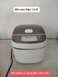 Nồi cơm điện 12 lít Daiei Trading DT-SH1410-3 hàng bãi Nhật sử dụng điện 100-110v