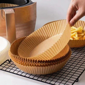 MEISITEKEKE | Air Fryer Use Silicone Oil Absorbent Pads and Containers