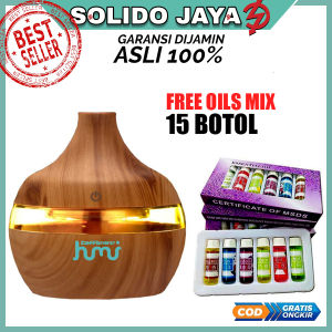 Pengharum Ruangan Tahan Lama: Aromatherapy Ultrasonic Diffuser & Essential Oil 300 ml