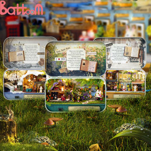 DIY Dollhouse Assembled Toys Miniature DIY House Kit Creative Room With Furniture for Kids Christmas Birthday Gift