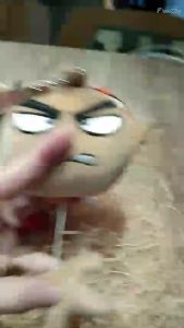 The Butt Shaking Emoji Body Vibrate Pulling Toy