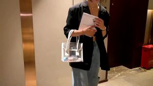 Tote Bag Mika Transparan Ceylea: Desain Unik & Berkualitas Tinggi