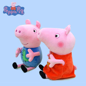 Peppa Pig Plush Toys 30cm George Teddy Bear Mr Dinosaur soft plush Cartoon Anime Figure Stuffed Plush Toys Kids Birthday Gifts