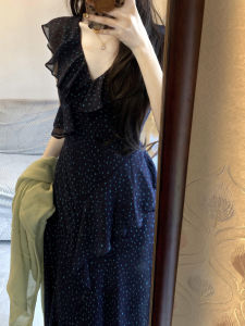 Homecore | Floral polka dot dress