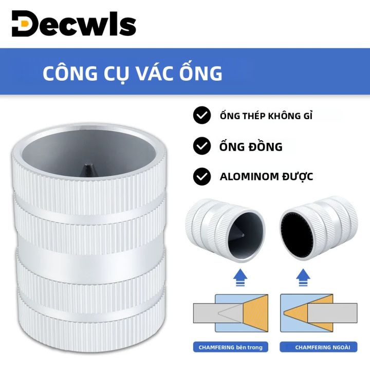 Dụng Cụ Mở Rộng Ống, Tạo Rãnh, Loại Bỏ Gờ Cho Ống Đồng/điều Hòa/ống PVC ...