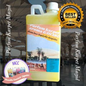 PARFUM KARPET MESJID AROMA GAHARU Non Alkohol Plus disinfektan 1 Liter