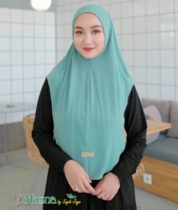 Kerudung Husna Non Pet Jilbab Sakinah Bergo Hijab Instan Dewasa Kekinian Terbaru Jersey Zara Premium