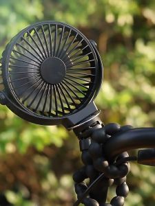 [baixilife]Portable Handheld USB Small Fan New Octopus Stroller Deformation Fan Student Dormitory Desktop Fan