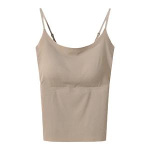 ZISU | New Spring Summer Wearable Bra Padded Back Beauty Vest Top