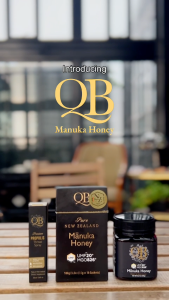 QB Manuka Honey MGO 510+ UMF 15+ Pure New Zealand Honey 250g