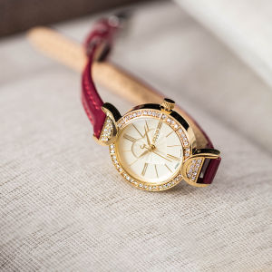 Julius Fashionable Waterproof Diamond Studded Compact Ladies Watch for High School And Junior High Students Korean Style Quartz Movement