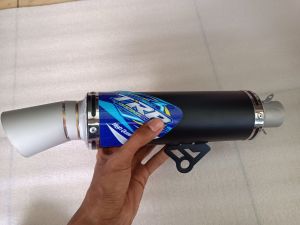 KNALPOT SAMLONG BLACK COATING ORIGINAL TRP MUFFLER BEATVARIONMAXPCXMIO DLL(FREE BRAKET TIANG DAN GANTUNGAN KUNCI)