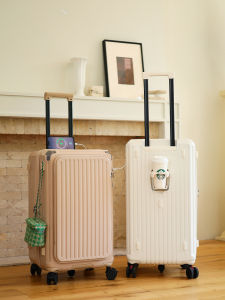 New Five-Wheel Front Opening Luggage Bag Large Capacity Expandable Carry-On Suitcase for Men And Women 20 Inch Fashion Trend