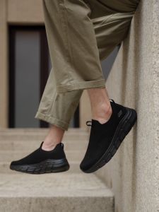 Skechers สเก็ตเชอร์ส รองเท้า ผู้ชาย BOBS Sport Bobs B Flex Shoes - 118107-GRY