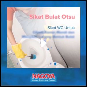 Sikat WC OTSU Sikat Toilet Sikat Bulat Sikat Nilon Nagoya 904