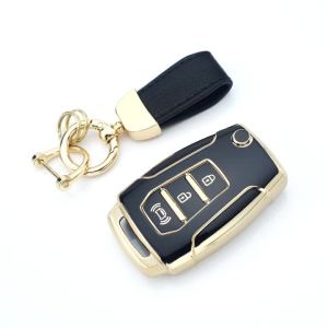 TPU Car Flip Key Case Cover for SsangYong Kyron 2 Sanka Actyon Korando Tivoli 2020 Musso Korea Car Key Shell Fob Bag Accessories
