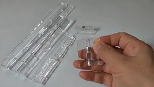 10Pcs Transparent Plastic Folding Hinges Durable Clear Acrylic Hinge Tools Cabinet Hardware Furniture  Cabinet Door Hinges