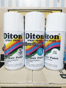 Pilok Cat Diton Paket Lengkap 3 Kaleng 300cc Bright Blue Biru 8494 Bright Blue 8494 Primer Grey 8020 Clear Glossy 8540